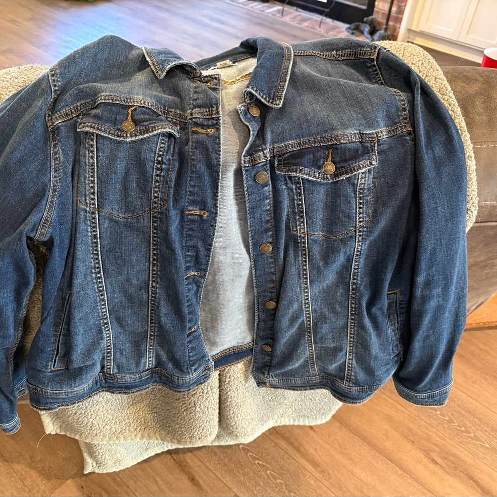 Ava & Viv Classic Blue Denim Jacket